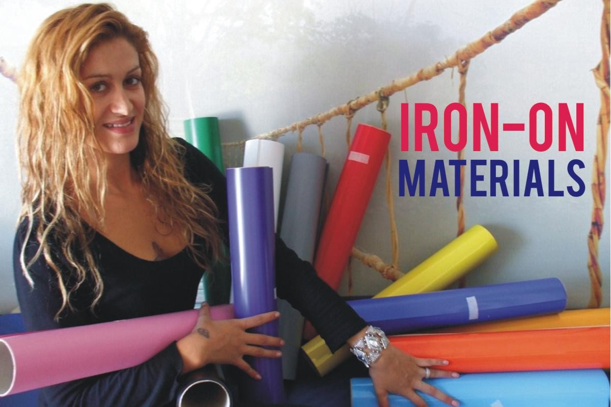 Iron-on Transfer Materials and Papers