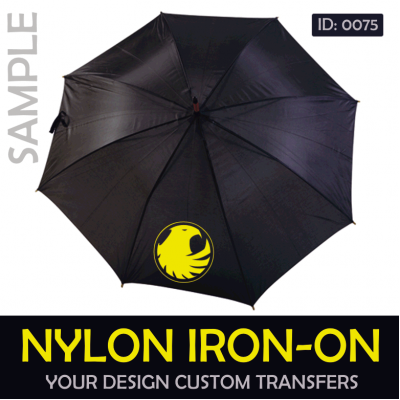 Nylon 1 Color Iron-on Designs