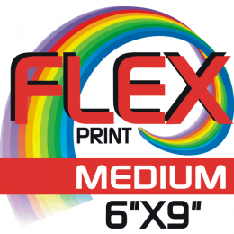 Custom Flex Print Medium Iron-on