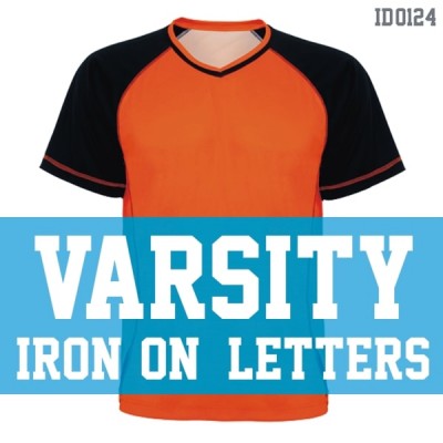 Varsity Iron-on Letters and Numbers